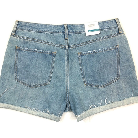 NWT Old Navy High Rise Jean Shorts - Picture 2 of 4